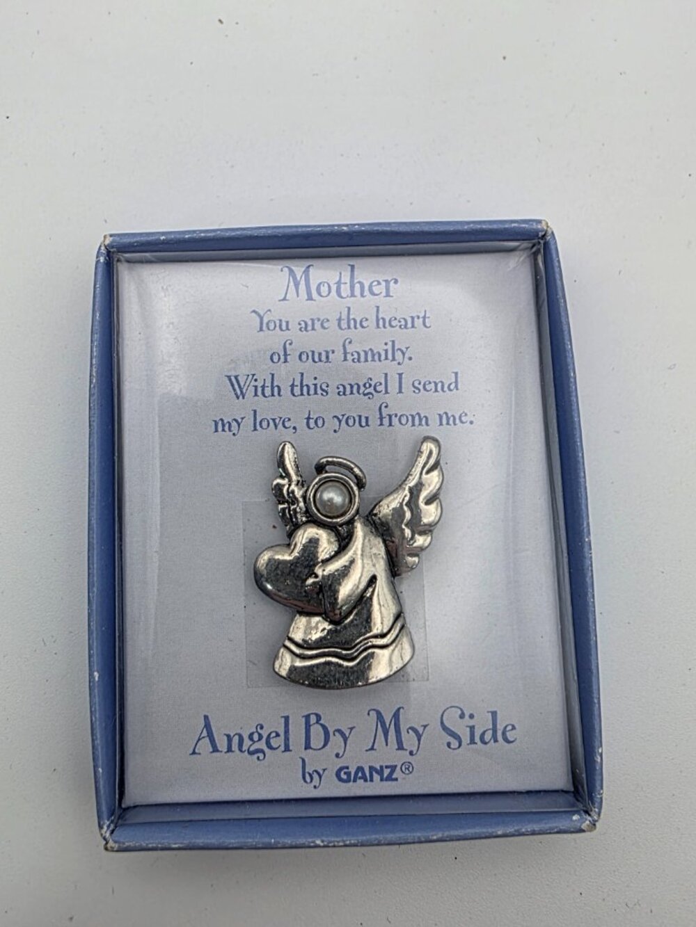 GANZ Angel By My Side “Mother” Angel Pin in Original Box